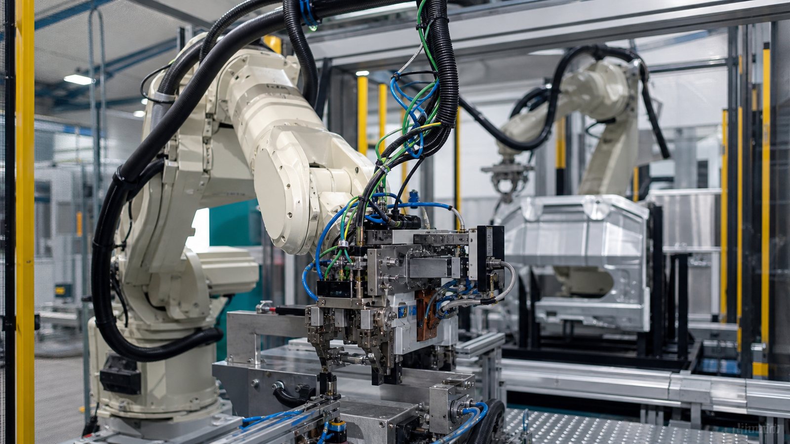Технически правдоподобная сцена: Как работает решение; иллюстрация к материалу «кинематические схемы роботов: полный разбор»